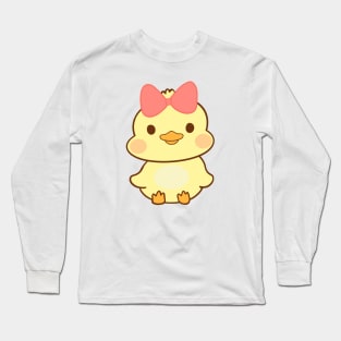 cute duck Long Sleeve T-Shirt